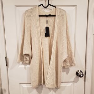 CEST MOI | NWT creamy knit cardigan LG